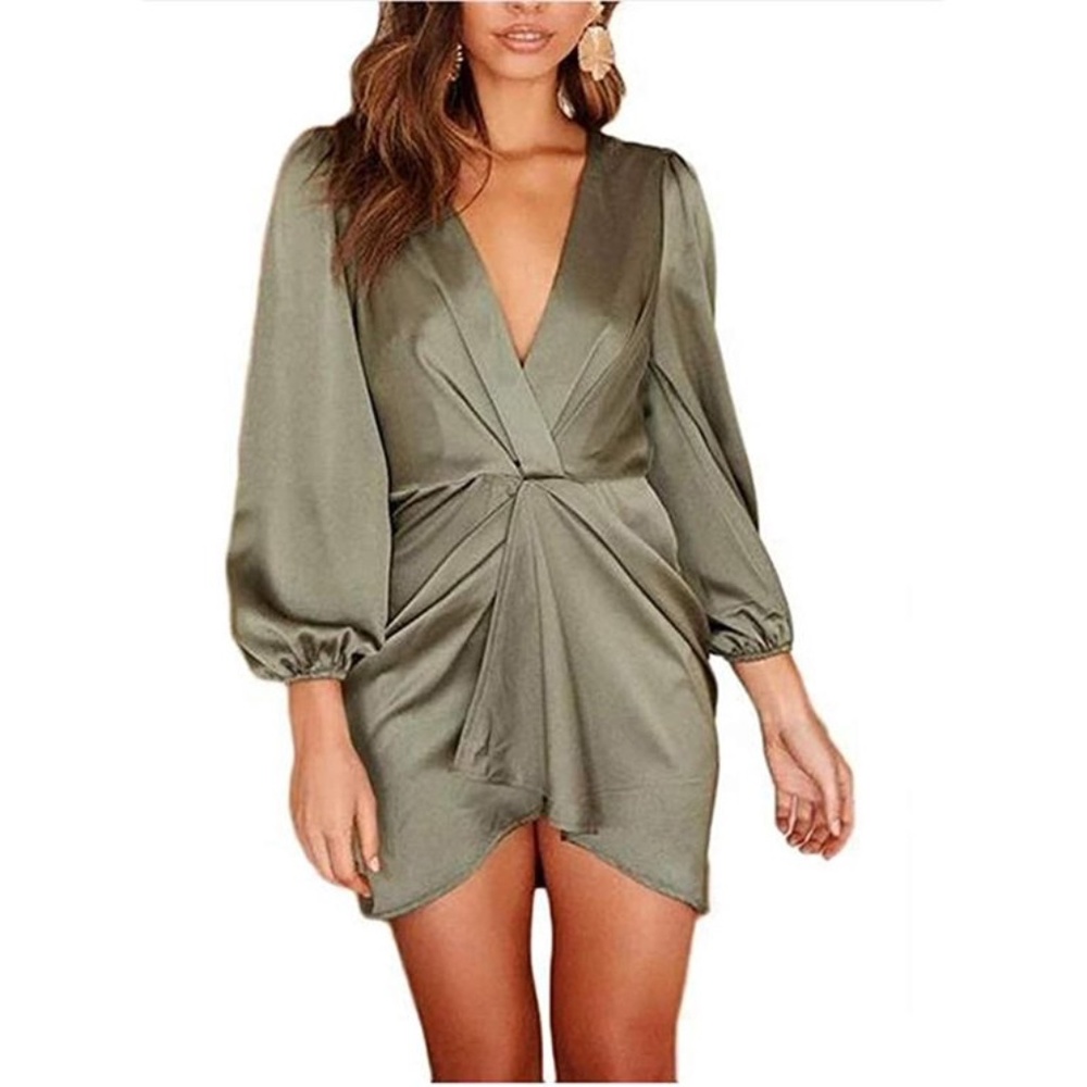 NEW Satin Cocktail Dress